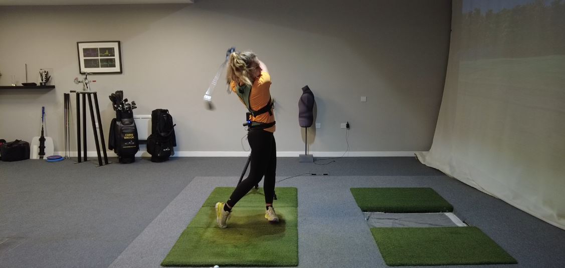 Golf Swing Analysis Using 3D Body Suit